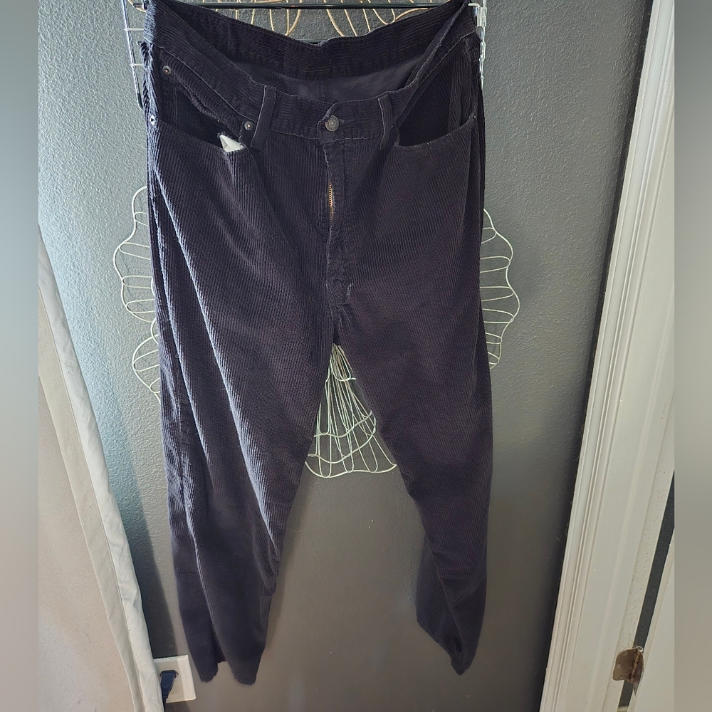 Black Corduroy Pants